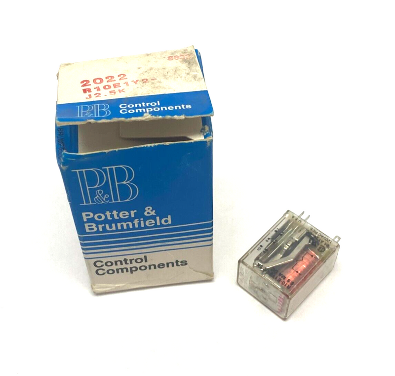 Potter & Brumfield R10E1Y2-J2.5K Miniature Relay 5.8 MA DC - Maverick Industrial Sales