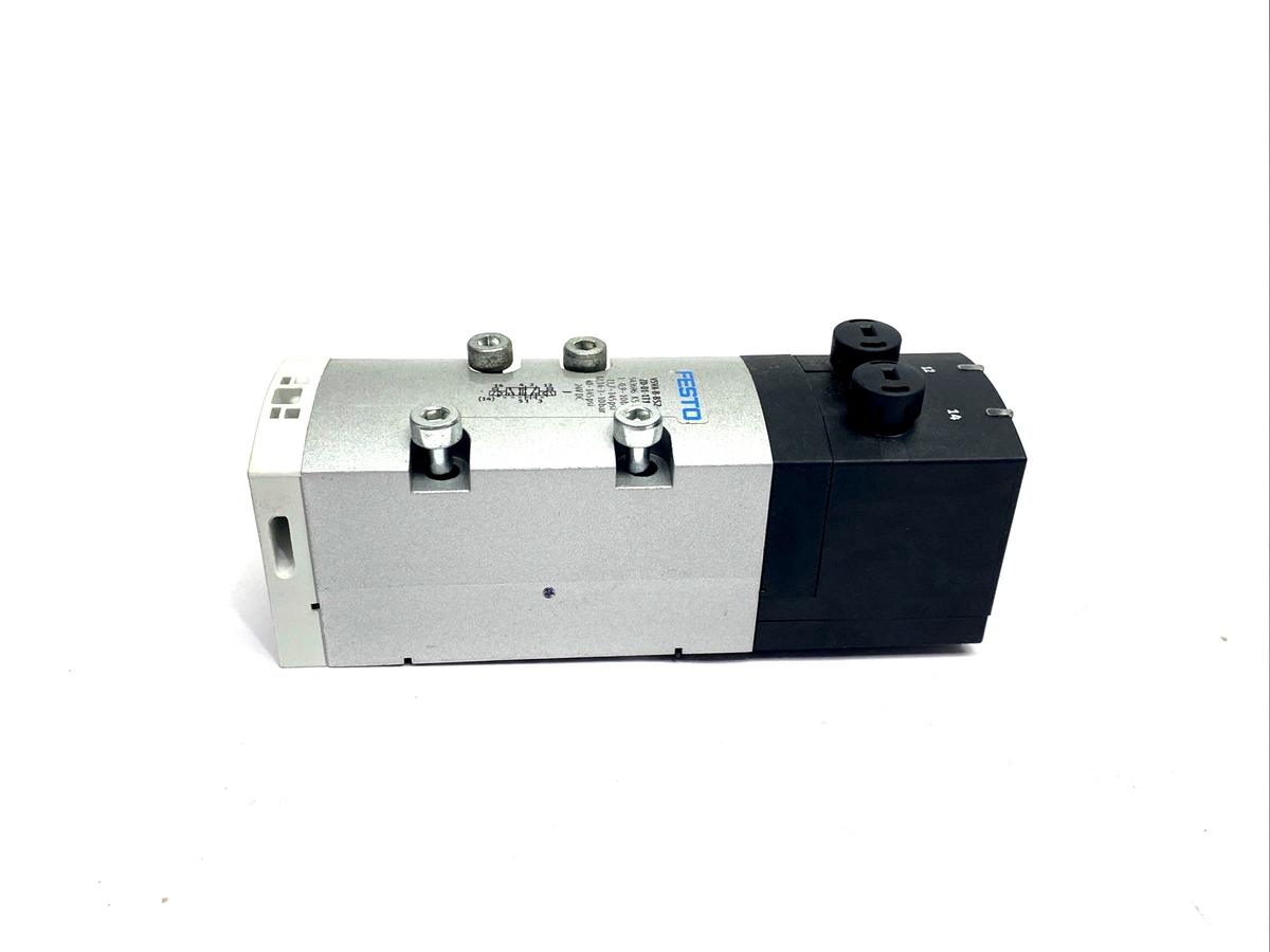 VSVA-B-B52-ZD-D1-1T1L | Festo Air Solenoid Valve 5/2 Bistable, 543696 - Used - Maverick Industrial Sales