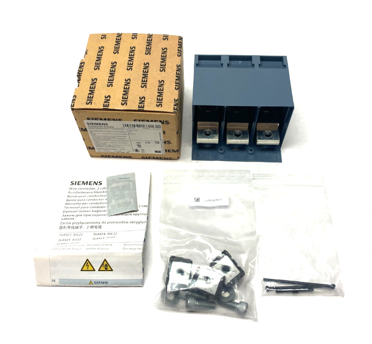 Siemens 3VA9233-0JJ22 Low-Voltage Circuit Breaker Wire Terminal Lug Kit - Maverick Industrial Sales