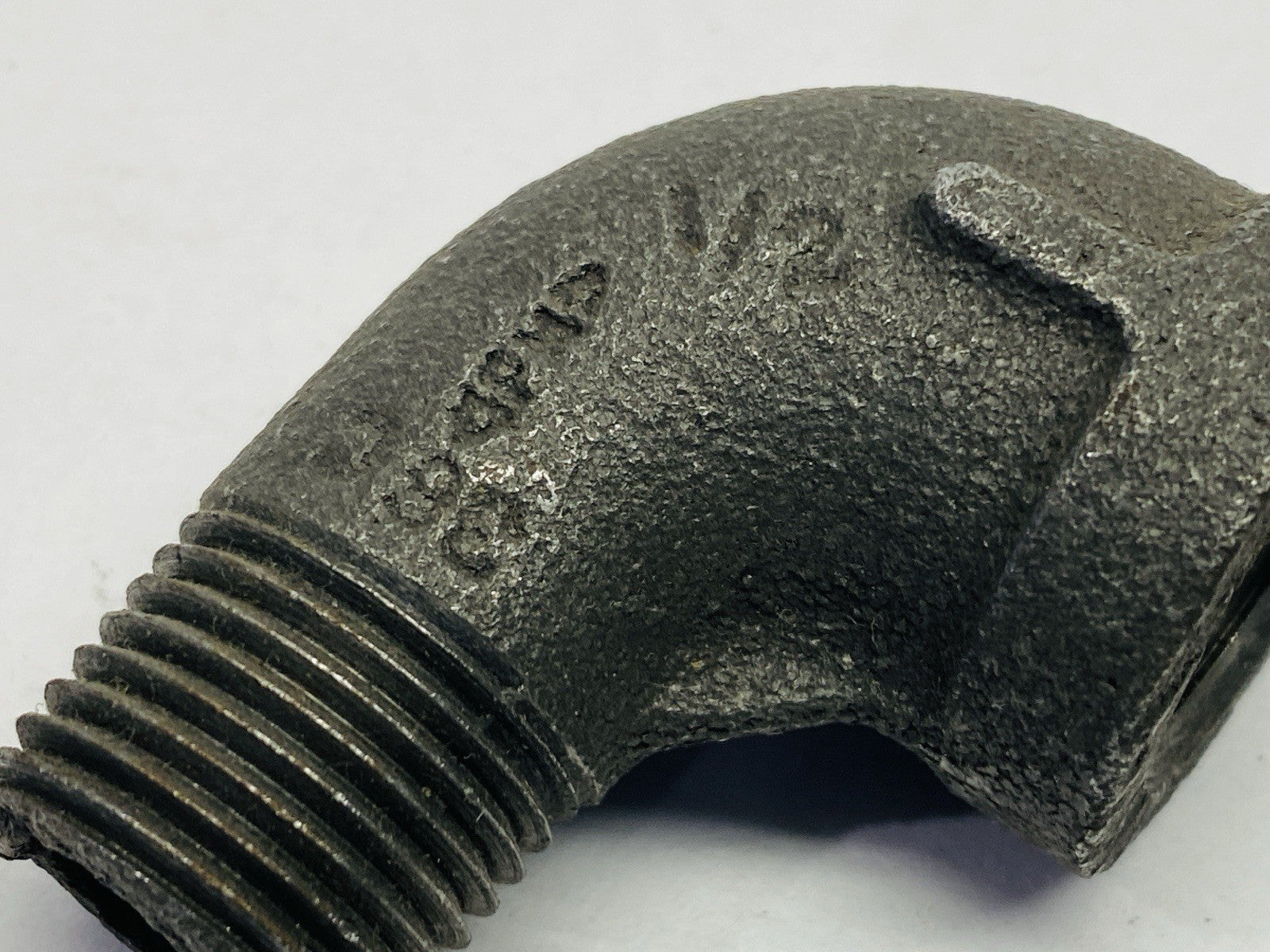 Street Elbow 90 Degrees Male x Female 1/2" NPT Black Iron LOT OF 4 - Maverick Industrial Sales