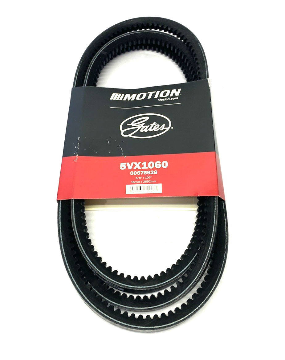 Gates 5VX1060 Narrow Super HC V-Belt 5/8" Top Width, 1-Strand, 106" Outside Leng - Maverick Industrial Sales