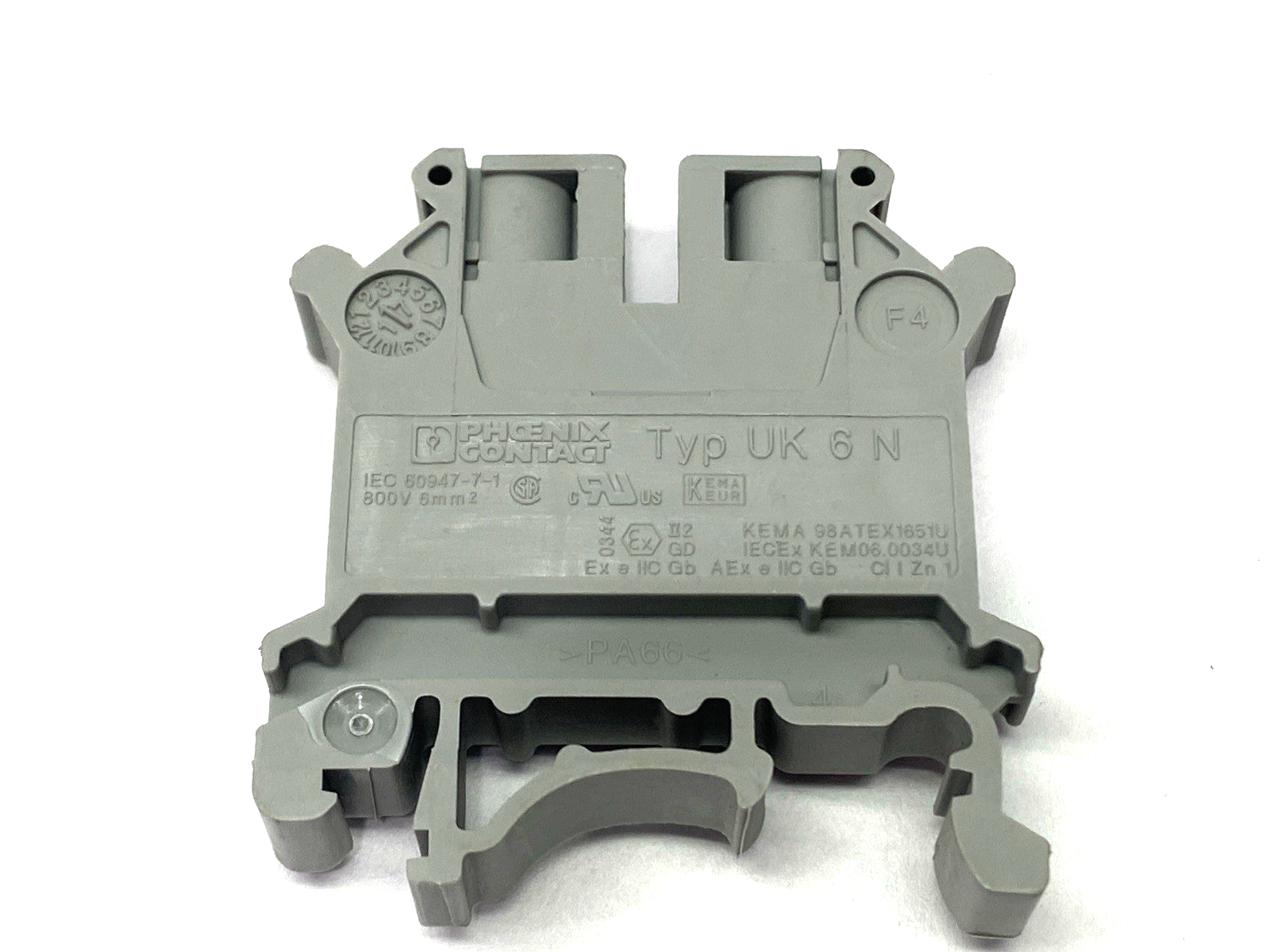 Phoenix Contact UK 6 N Terminal Block 3004524 LOT OF 37 - Maverick Industrial Sales