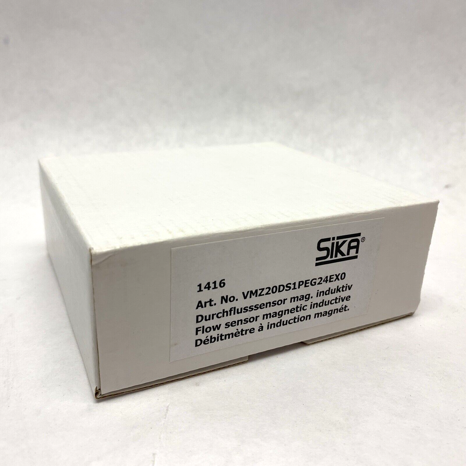 SiKA VMZ20DS1PEG24EX0 induQ Magnetic Inductive Flow Sensor 1" NPT 1.3-26.4 GPM - Maverick Industrial Sales