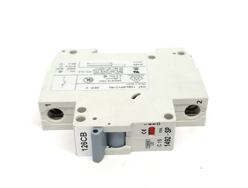 Allen Bradley 1492-SP1C150 Ser. C Supplementary Circuit Breaker 1P 15A - Maverick Industrial Sales