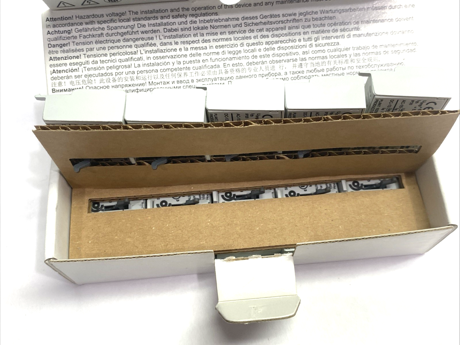 KT5-PE1-10 | Sprecher+Schuh Ser. A Auxiliary Contact Block 10-PACK - New – Open box - Maverick Industrial Sales