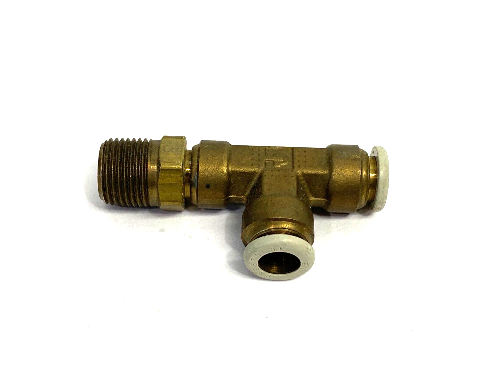 Parker 171PTC-6-6 Prestolok Push-to-Connect Swivel Elbow 3/8" x 3/8" NO SEALANT - Maverick Industrial Sales