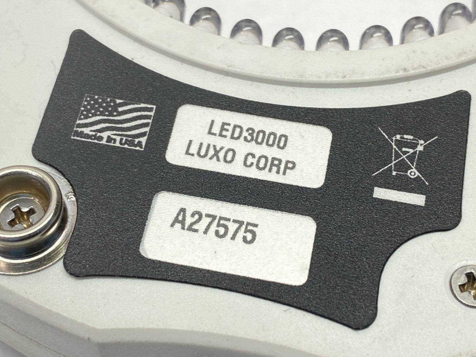 LED3000 | Luxo Microscope LED Ring Light - Used - Maverick Industrial Sales