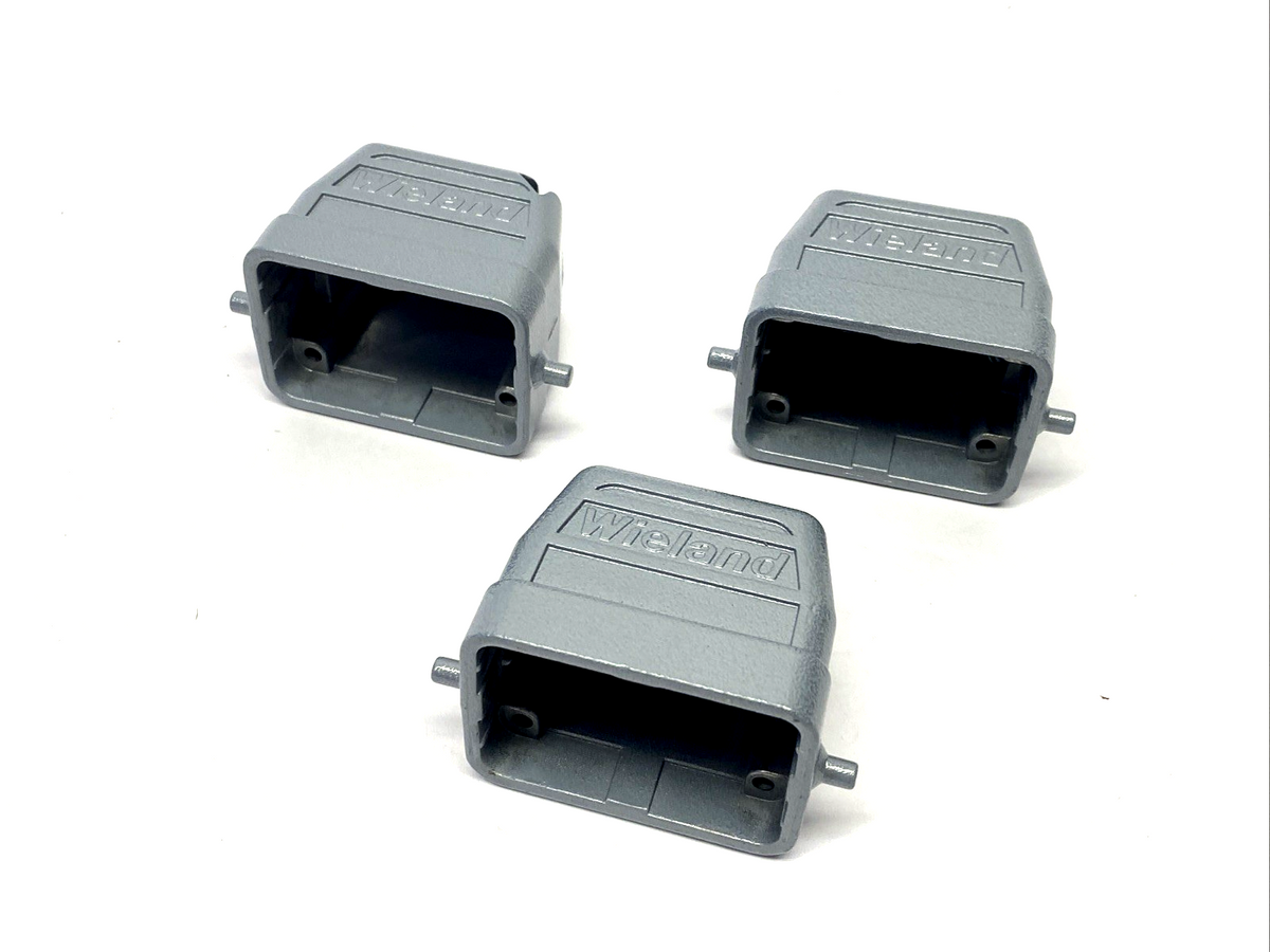 Wieland 70.350.0635.1 Heavy Duty Connector Hood, Side Entry, M20 LOT OF 3 - Maverick Industrial Sales