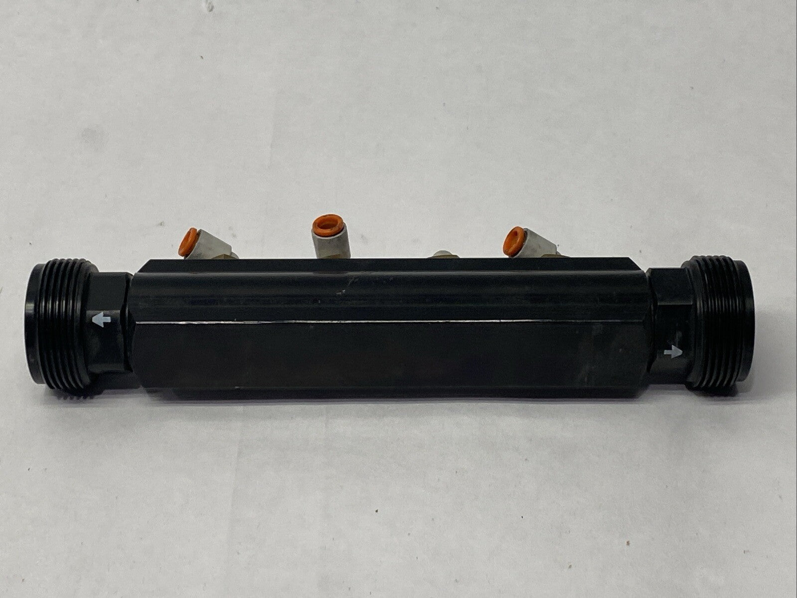 Parker 6651 25 12 04 Transair 4-Port Manifold NO NUTS - Used - Maverick Industrial Sales