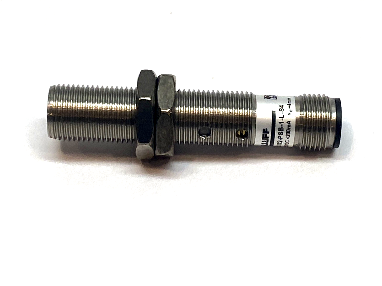 BCS 012-PSB-1-L-S4 | Balluff Capacitive Sensor Cylindrical M12 House Sn = 4mm - Used - Maverick Industrial Sales