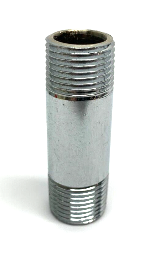3/8" x 2" Chrome Nipple Threaded LOT OF 5 - Maverick Industrial Sales