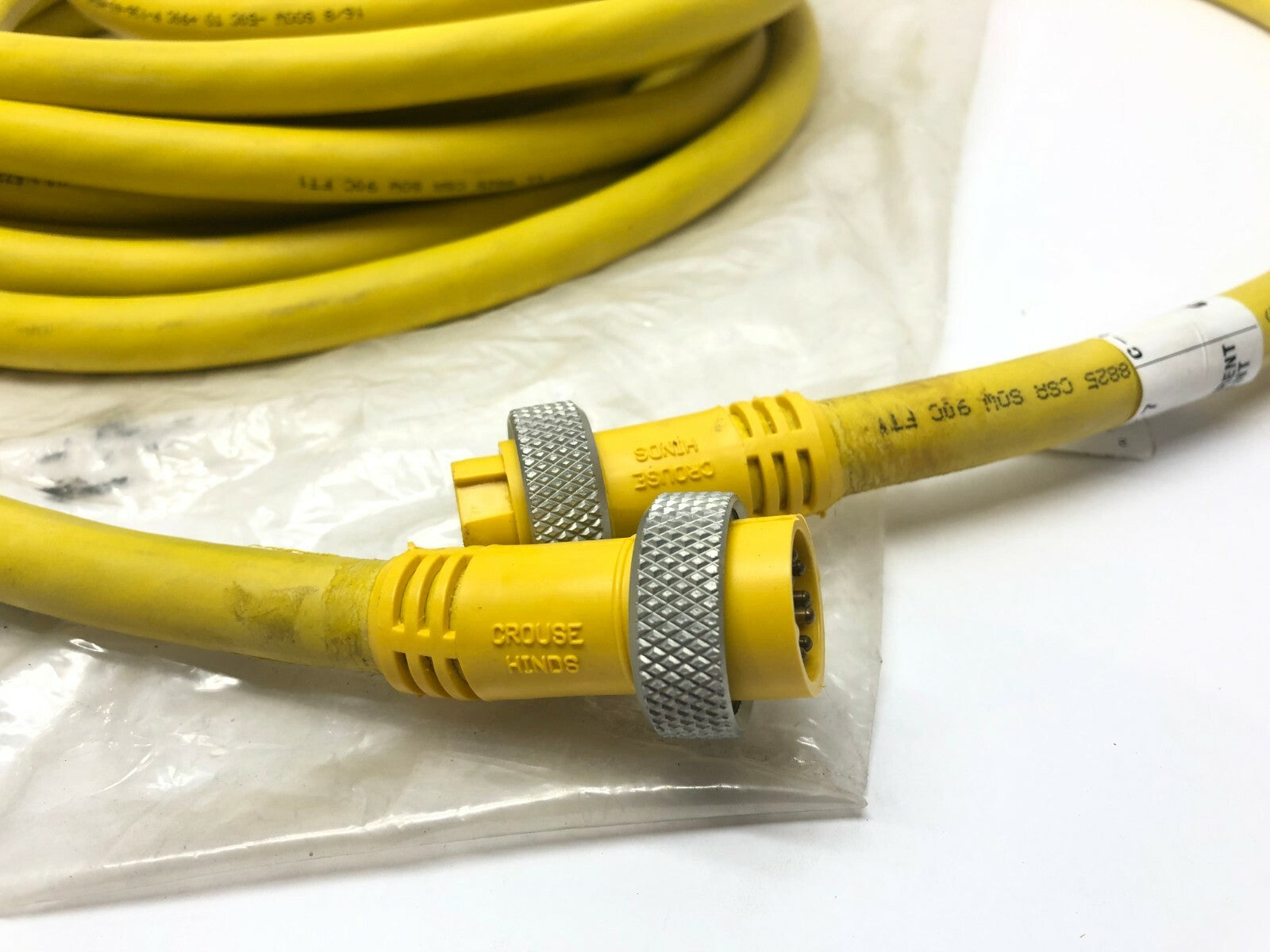 X8989-75S | Cooper Crouse-Hinds Mini-Line ST00W Male to Female Extensions, 8 pin - New – Open box - Maverick Industrial Sales