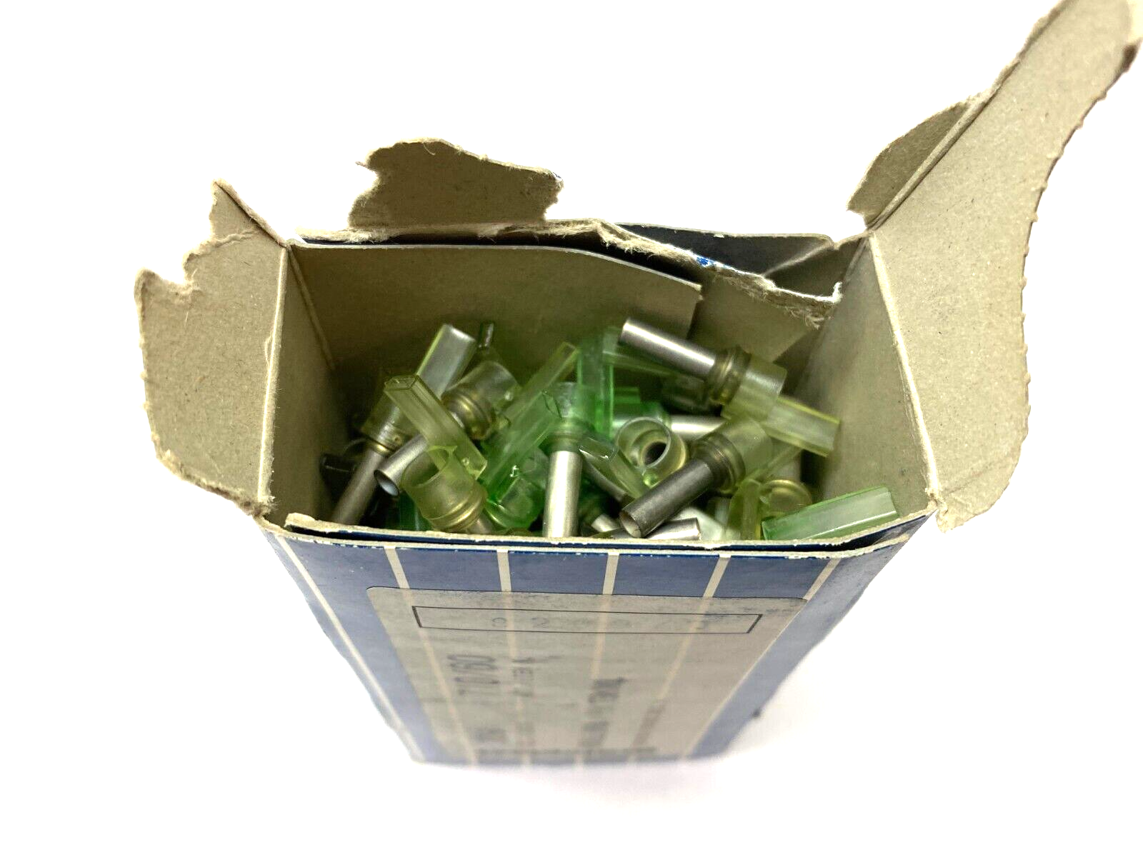 Grafoplast 710/60 12mm Spark Crimp-On Pins for Cable O.D. 6mm OPEN BOX OF 100 - Maverick Industrial Sales