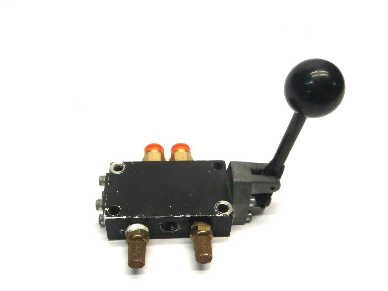 Argo 5040-10-G Manual Lever Manifold Control 5 Port 1/4 NPT - Maverick Industrial Sales