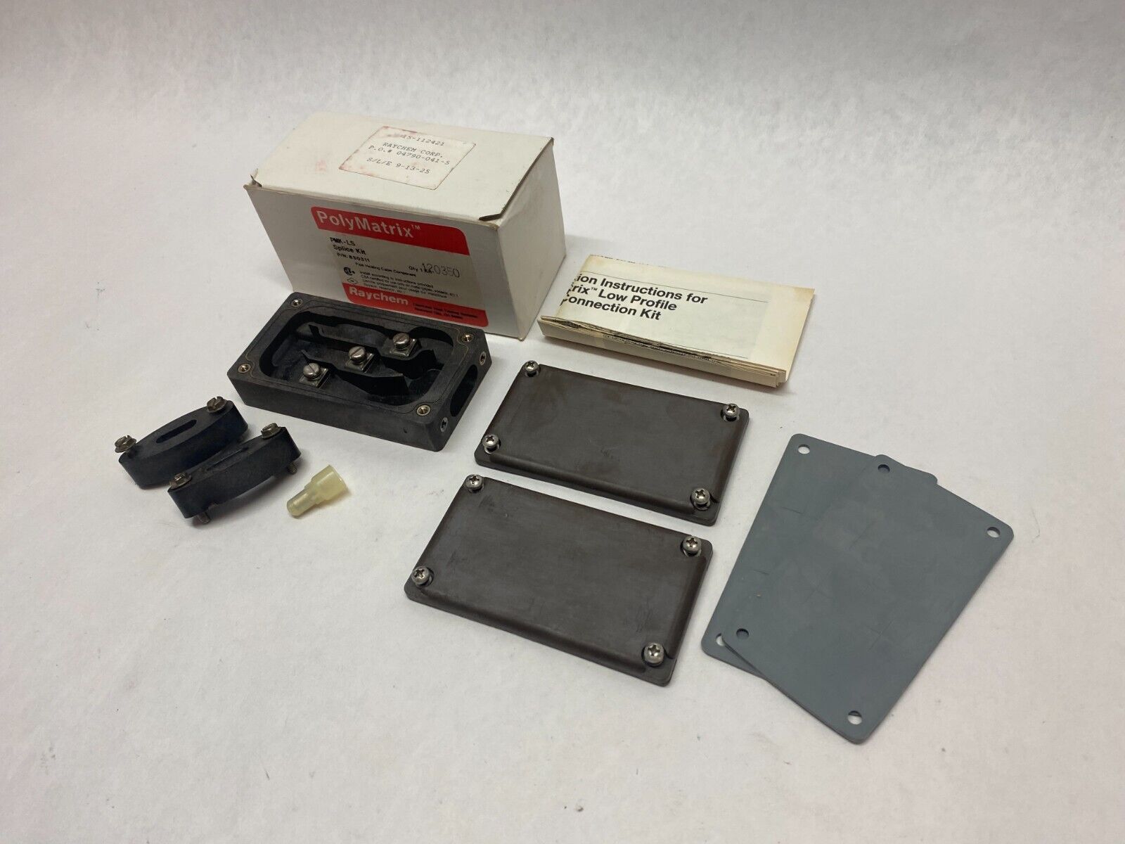 Raychem PMK-LS 830311 PolyMatrix Pipe Heating Cable Component Splice Kit - Maverick Industrial Sales