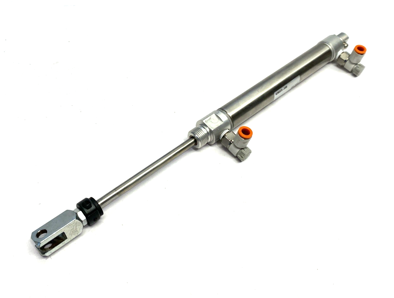 NCMC075-0400 | SMC Round Body Air Cylinder, 0.75" Bore, 4" Stroke - Used - Maverick Industrial Sales