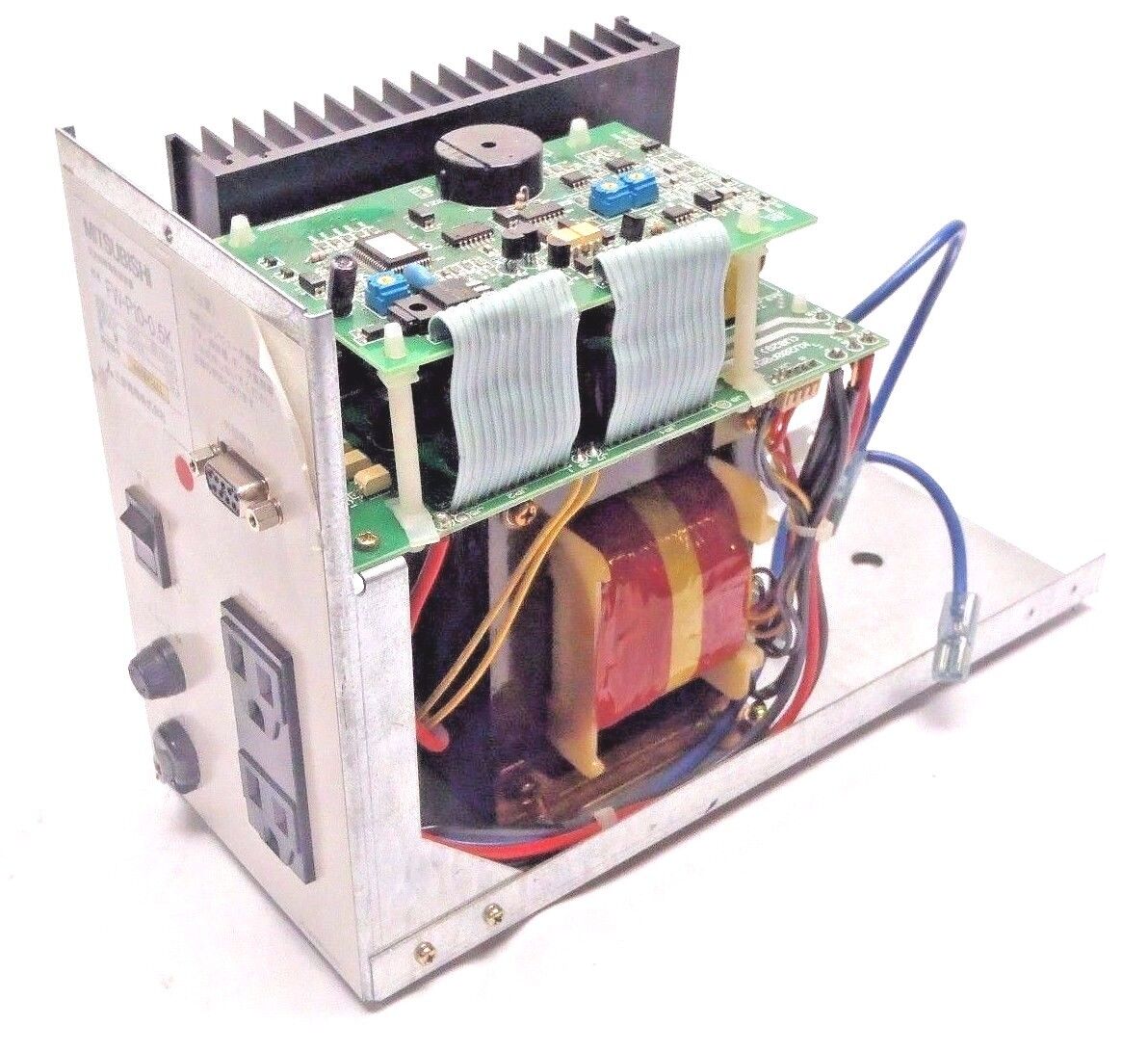 Mitsubishi FW-P10-0.5K Uninterruptable Power Supply UPS 0.7 kVA - For parts or not working - Maverick Industrial Sales