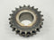 Double Roller Chain Sprocket 21 Teeth 1-1/2" Bore 3-5/8" OD 3/8" Key - Maverick Industrial Sales