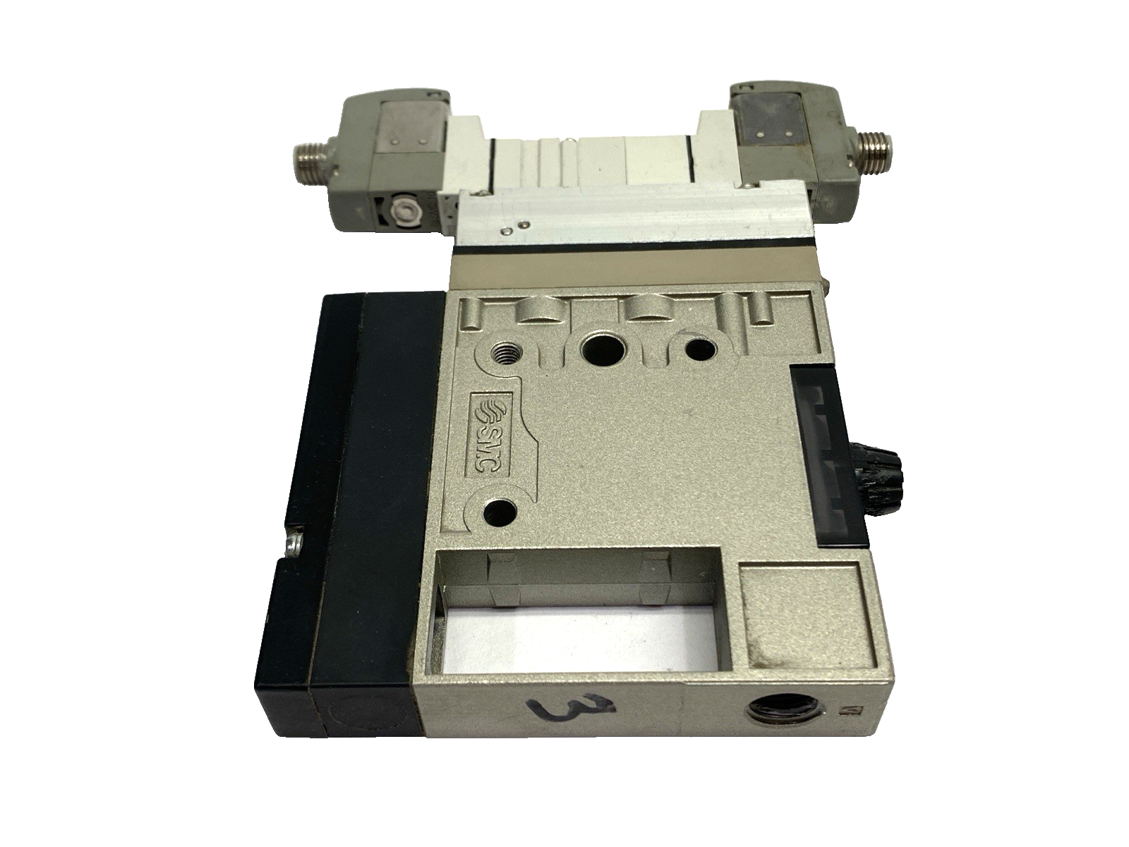 SMC ZM131HT-K5WO-X322 Vacuum Generator w/ SYJ3430-5WO Solenoid Valve NO MUFFLER - Maverick Industrial Sales