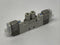 SMC SY3220-5LOZ-C6 Double Pneumatic Solenoid Manifold Valve 1/4" - Maverick Industrial Sales