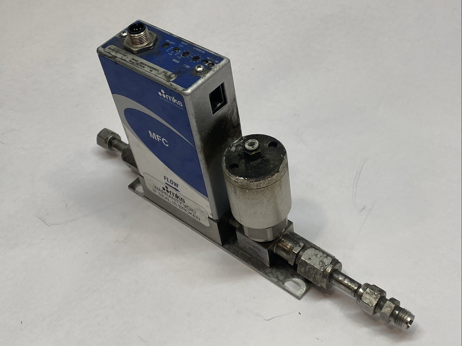 MKS GV50A013202R6 Mass Flow Controller N2 200 sccm 4 VCR DeviceNet - Maverick Industrial Sales