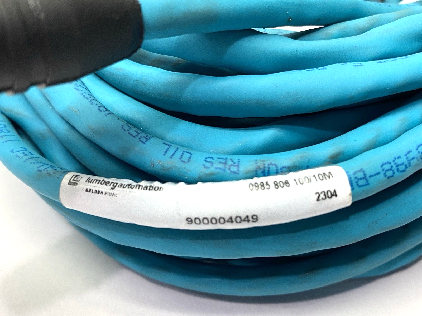 0985 806 100/10M | Lumberg Automation Double-Ended Cordset M12 M to M 900004049 - Used - Maverick Industrial Sales