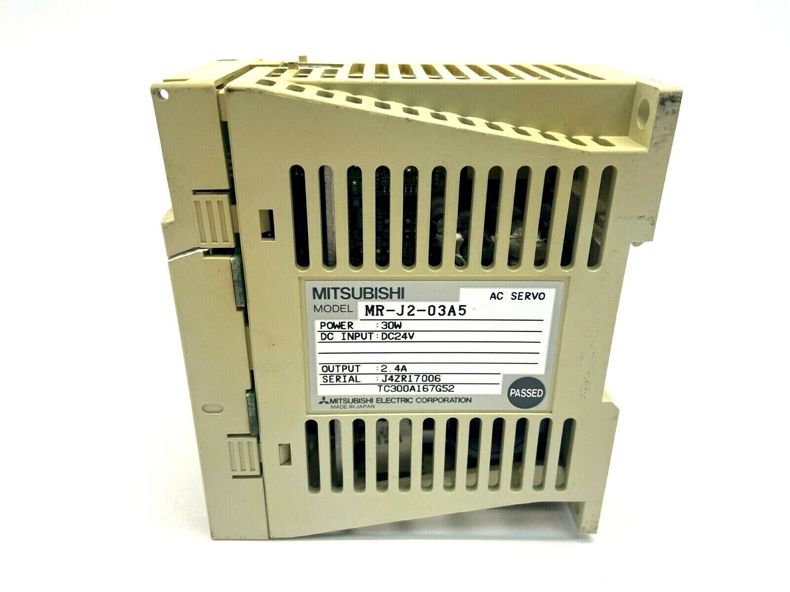 Mitsubishi MR-J2-03A5 General Purpose AC Servo Amplifier 24V 2.4A - Maverick Industrial Sales