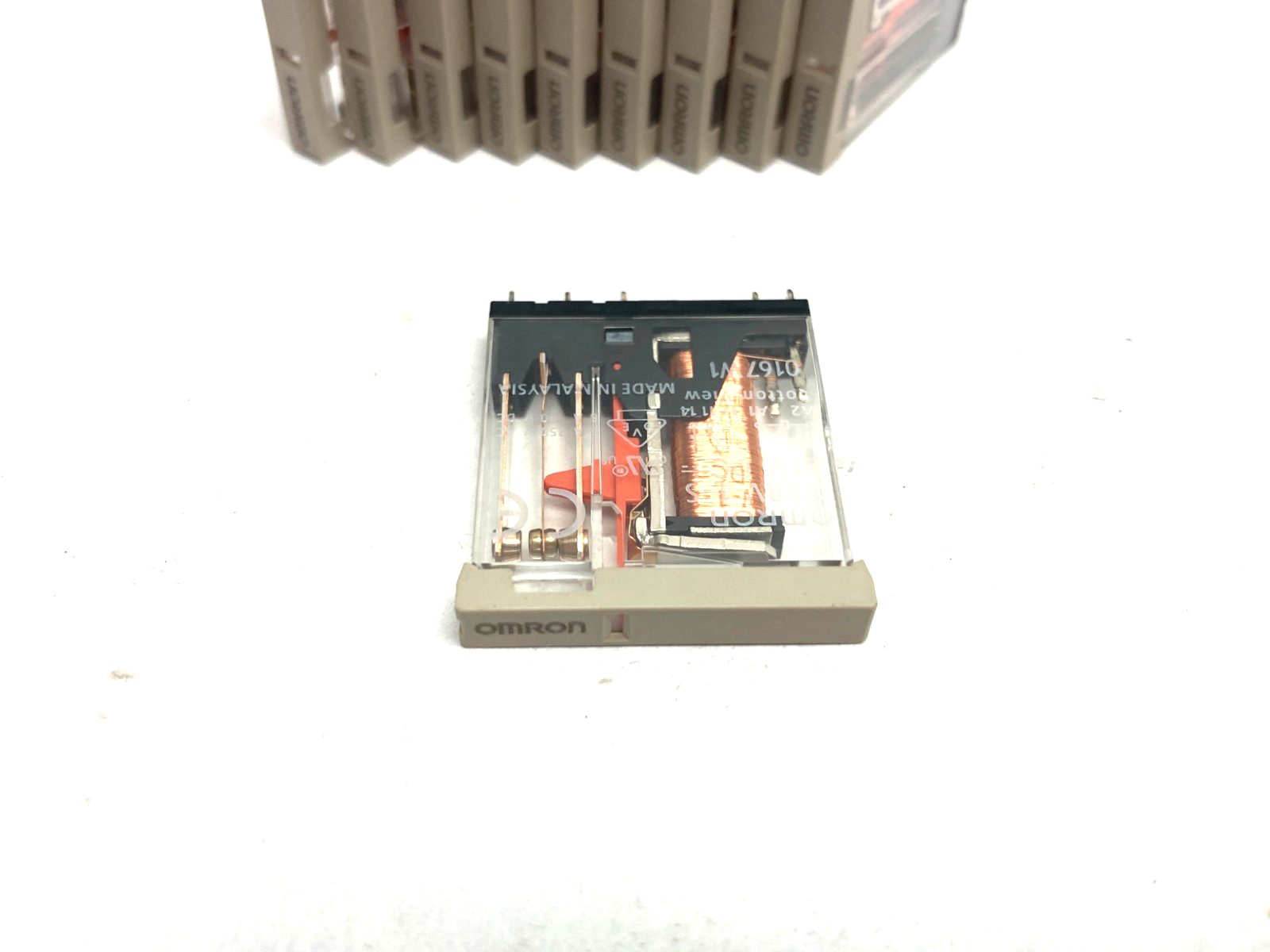 Omron G2RV-1-S DC21 Slim Body Direct Plug-In Relay LOT OF 10 - Maverick Industrial Sales