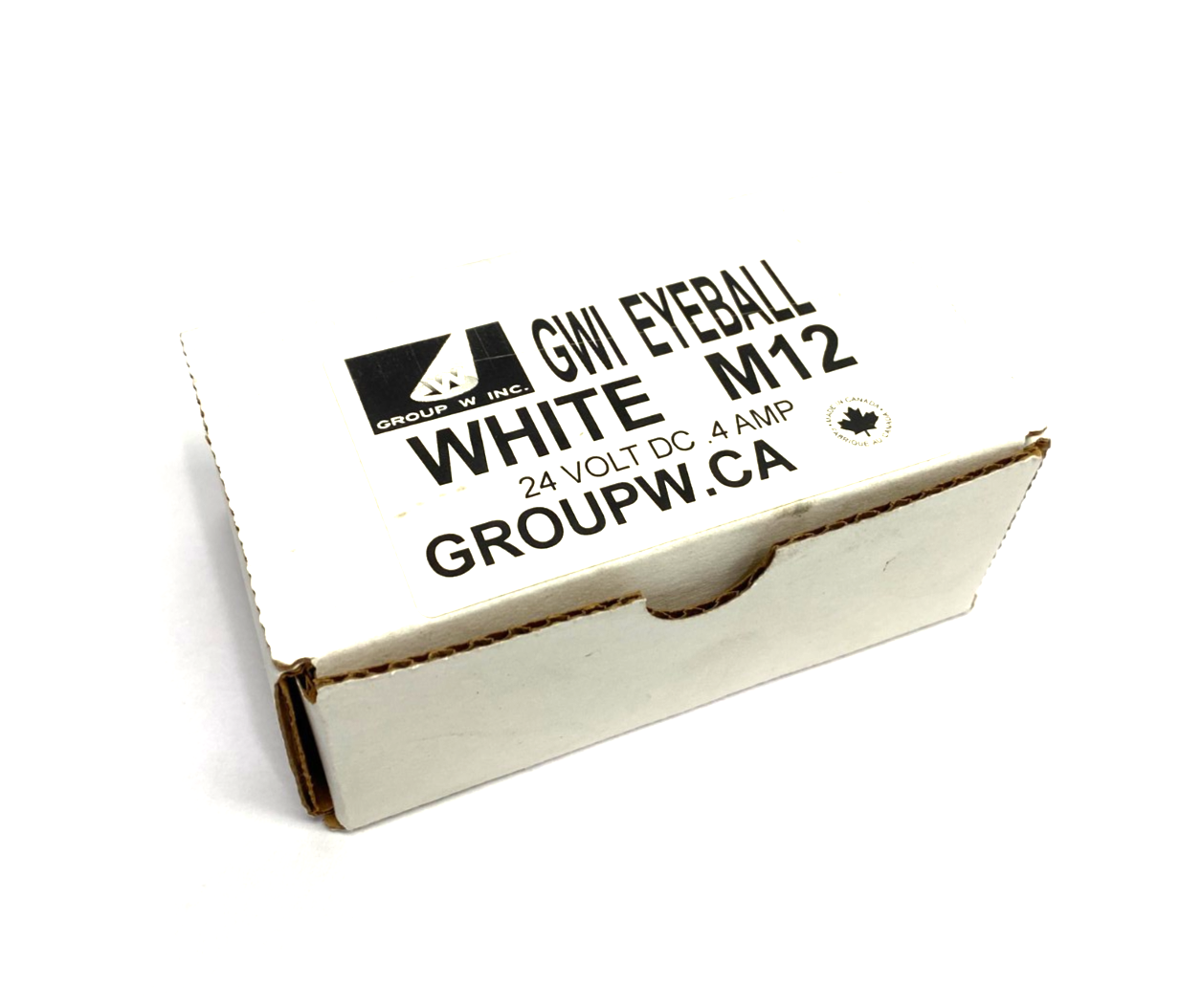 Group W Inc. GWI EYEBALL M12 4-Pin Vision Sensor 24VDC 0.4A - Maverick Industrial Sales