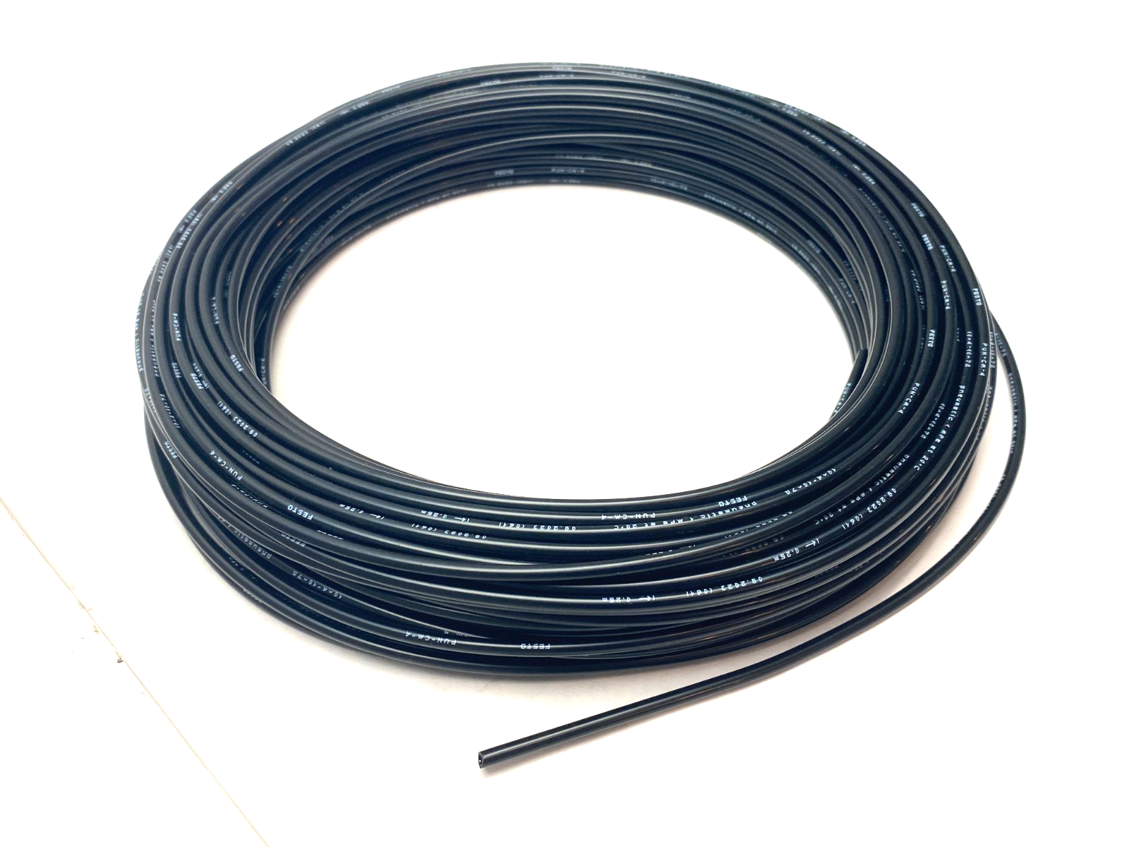 Festo PUN-CM-4-SW Plastic Black Tubing 50m Length 188882 ROLL OF 50M - Maverick Industrial Sales