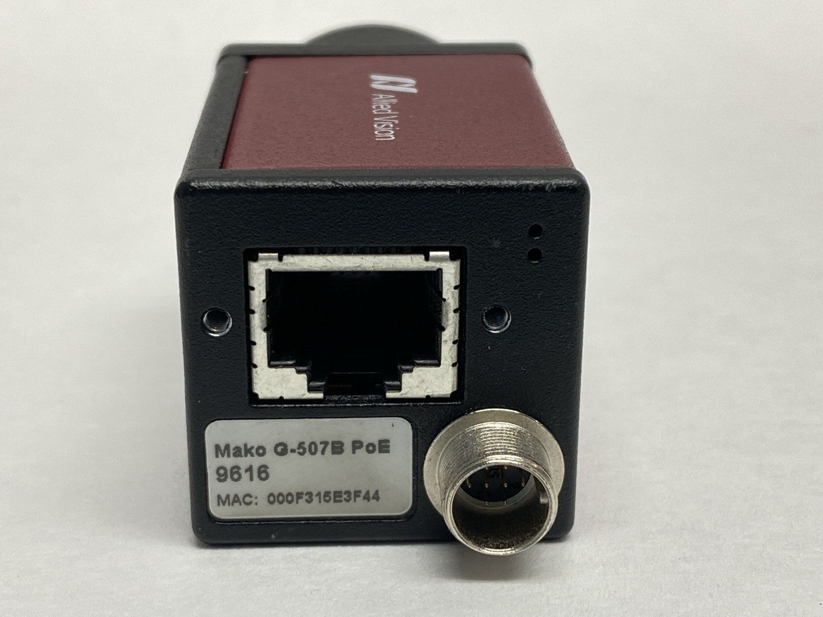G-507B | Allied Vision Mako PoE GigE Digital Camera 9616 - Used - Maverick Industrial Sales