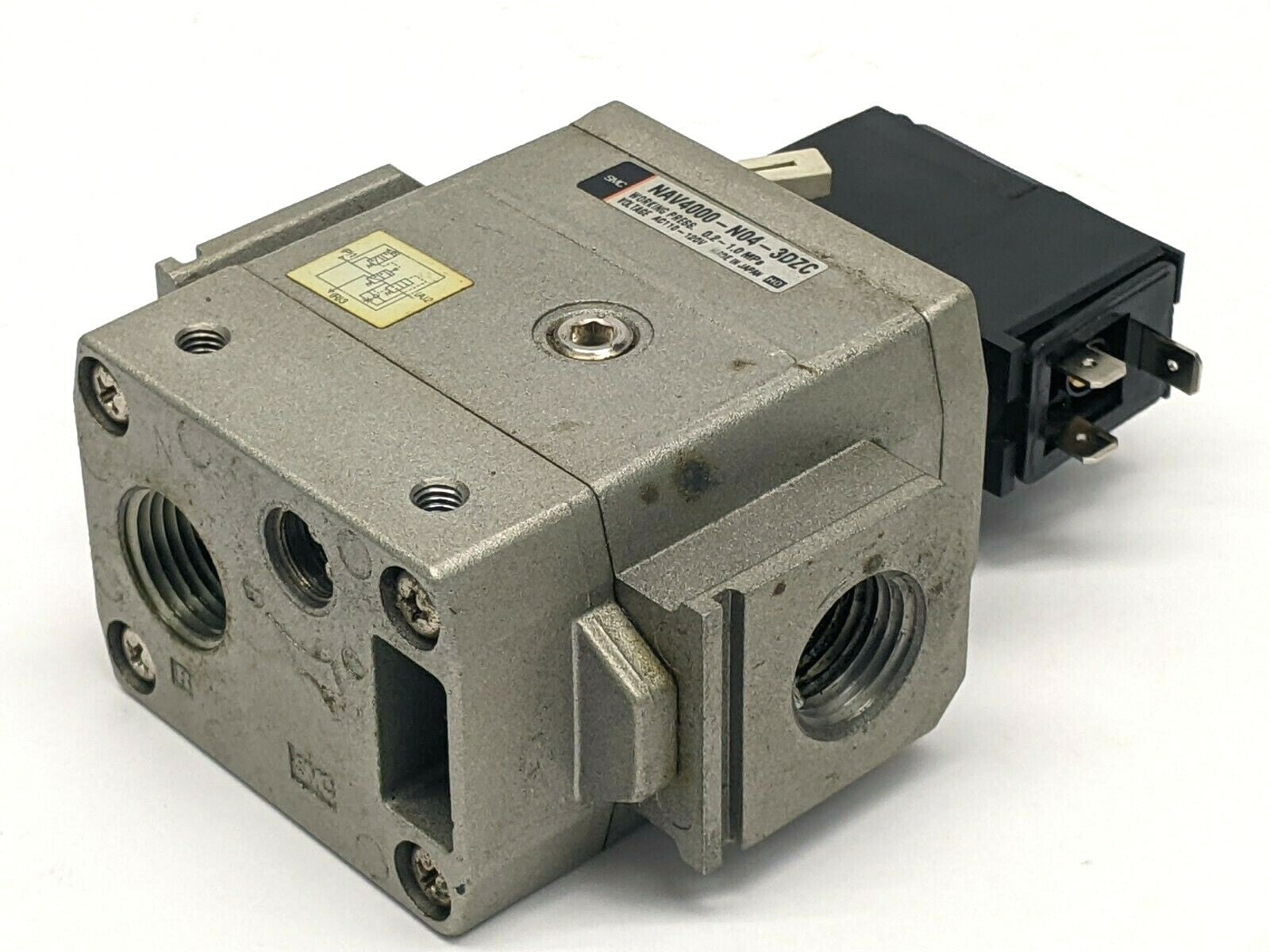 SMC NAV4000-N04-3DZC Solenoid Valve - Maverick Industrial Sales