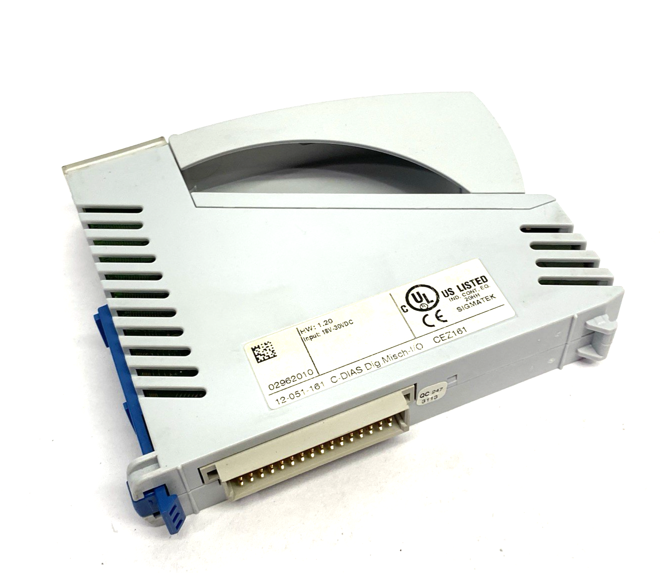 | Sigmatek 12-051-161 Digital I/O Module C-DIAS Dig. CEZ161 - Used - Maverick Industrial Sales
