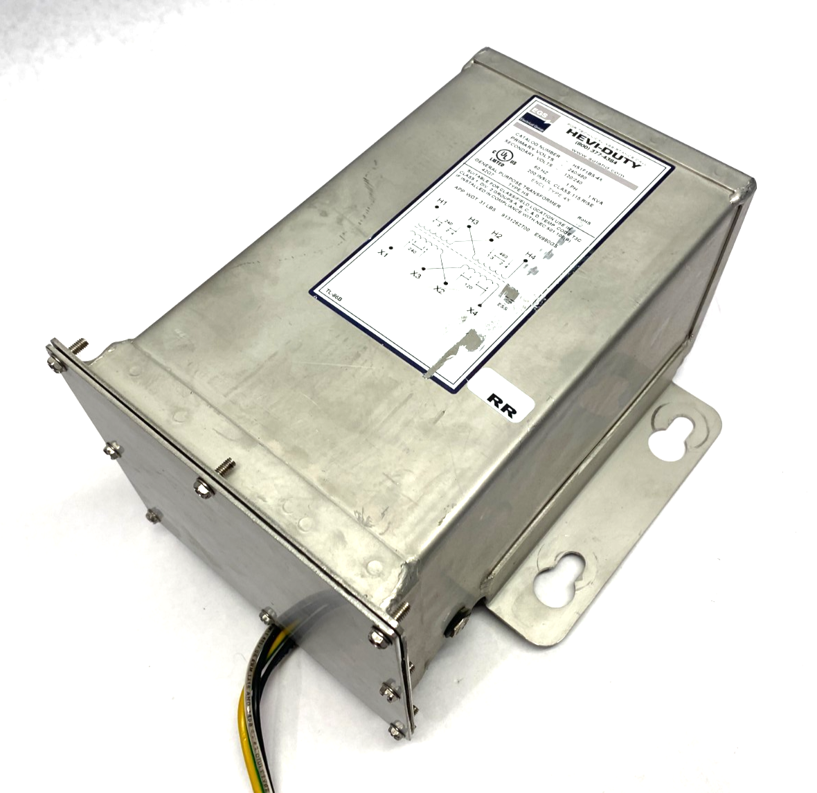 EGS Sola HS1F1BS-4X Transformer 1KVA 240X480-120/240 - Maverick Industrial Sales