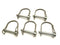 1/4" x 1-5/8" D Type Double Wire Snap Safety Pin LOT OF 5 - Maverick Industrial Sales