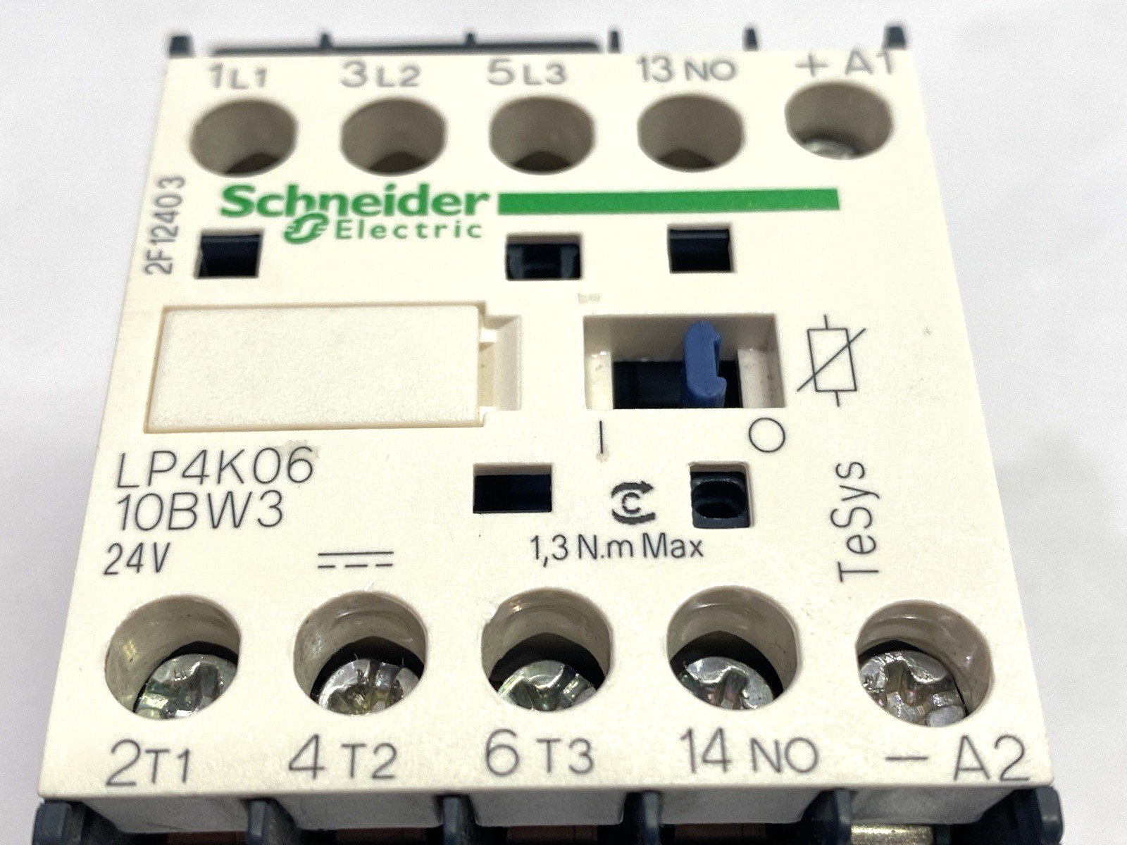 Schneider Electric LP4K0610BW3 Contactor 3P 24VDC Coil 440V 2.2kW 6A - Maverick Industrial Sales