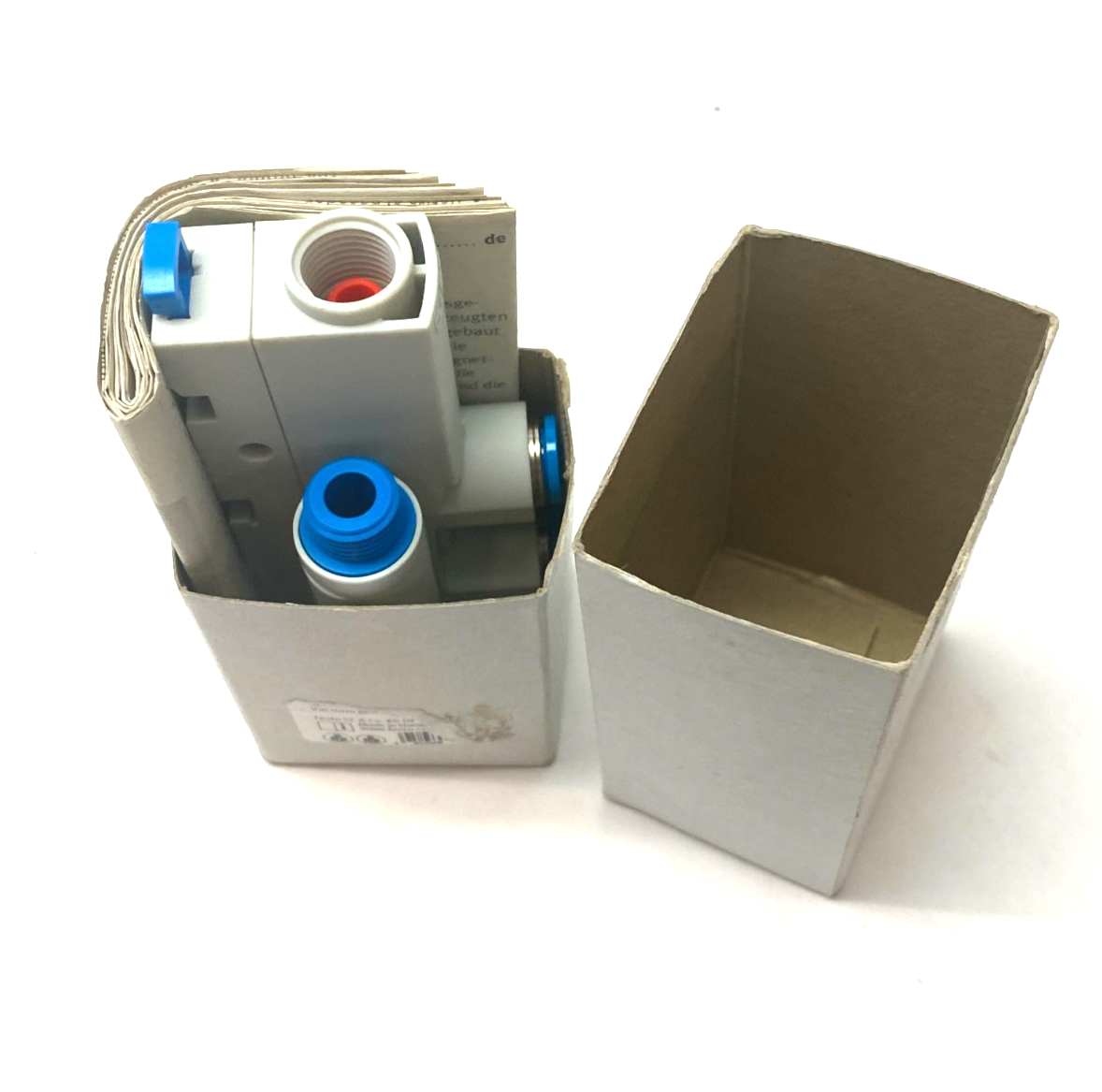 Festo VN-14-L-T4-PQ3-VQ3-RO2-B T-Shape Vacuum Generator 532649 - Maverick Industrial Sales