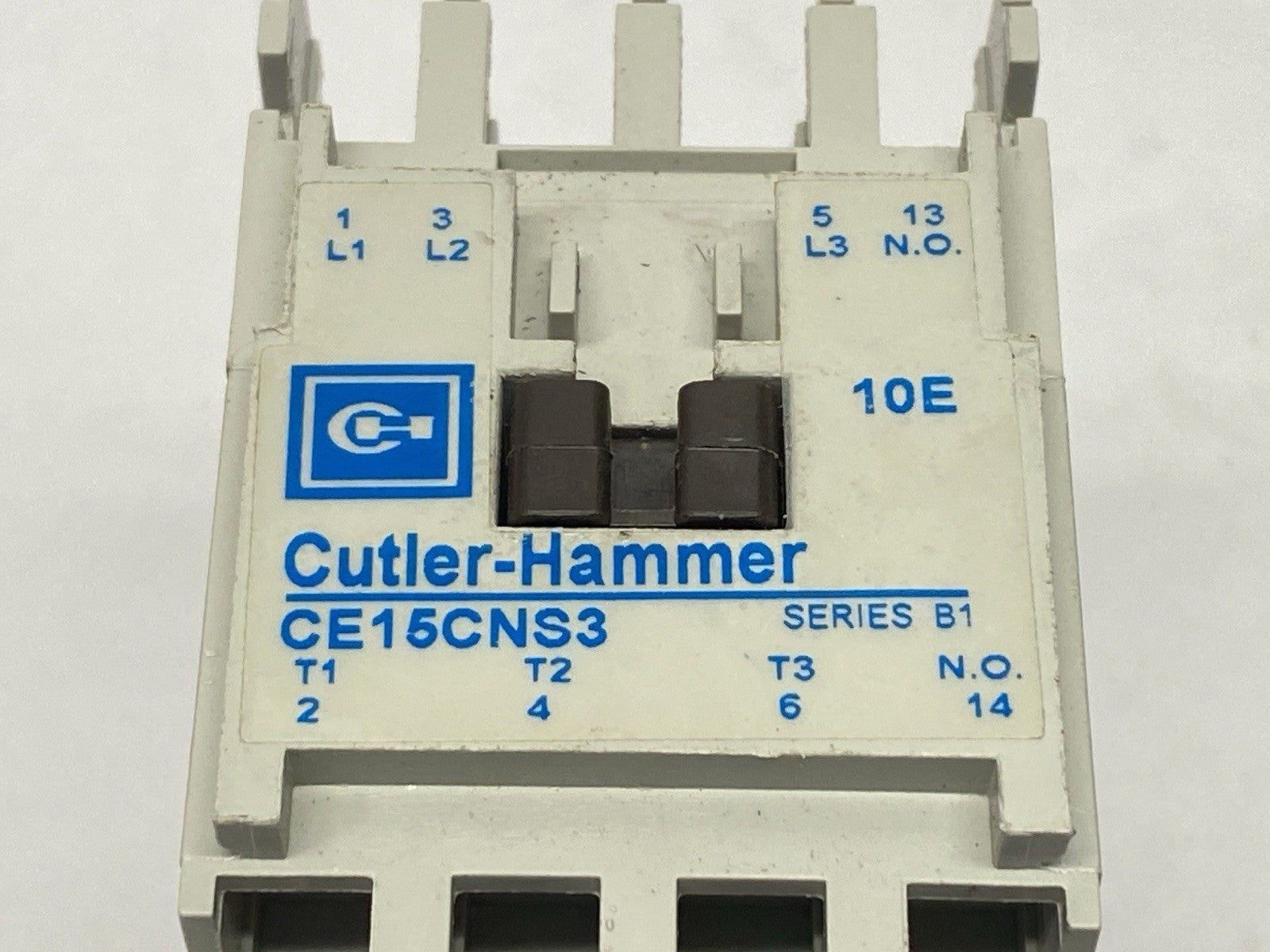 CE15CNS310E | Cutler Hammer Ser B1 Contactor IEC 3-Pole 12A 600V - Used - Maverick Industrial Sales