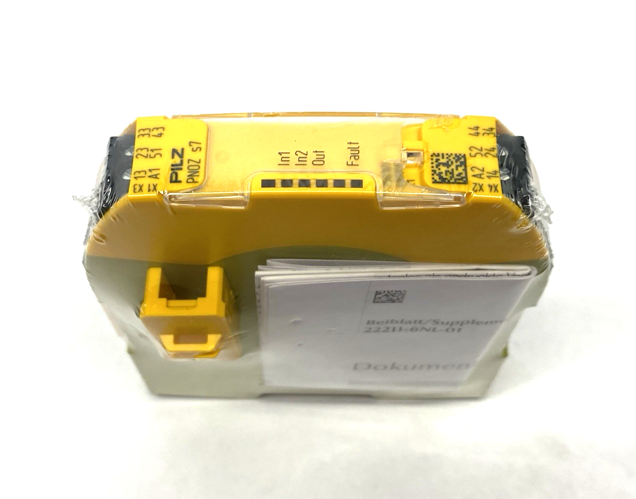 Pilz 750107 Sigma Safety Expansion Contact Relay PNOZ s7 24VDC 4 n/o 1 n/c - Maverick Industrial Sales