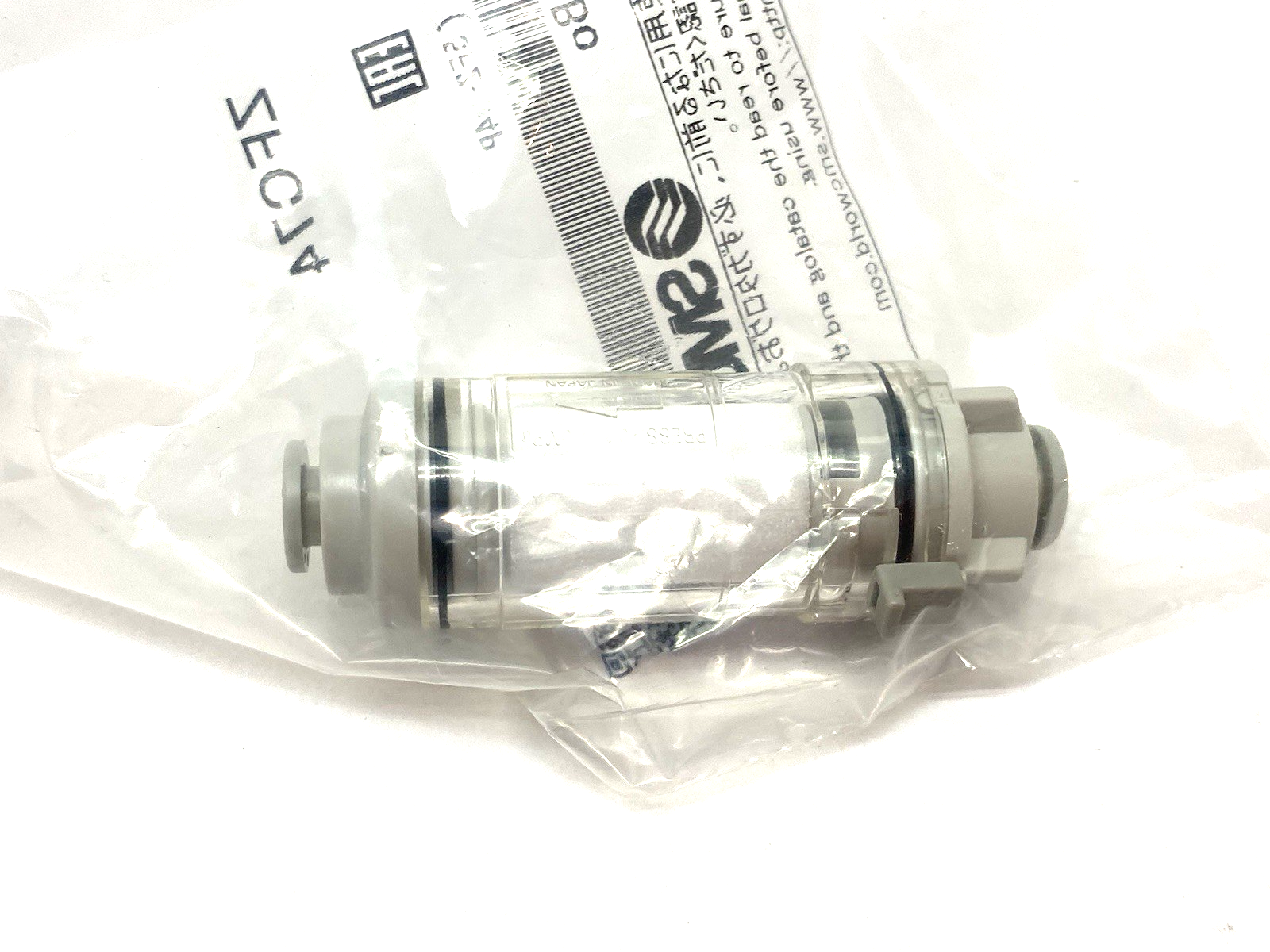 ZFC74 | SMC Air Suction Filter, in-line, Push-to-Connect 6mm O.D. - New - Maverick Industrial Sales