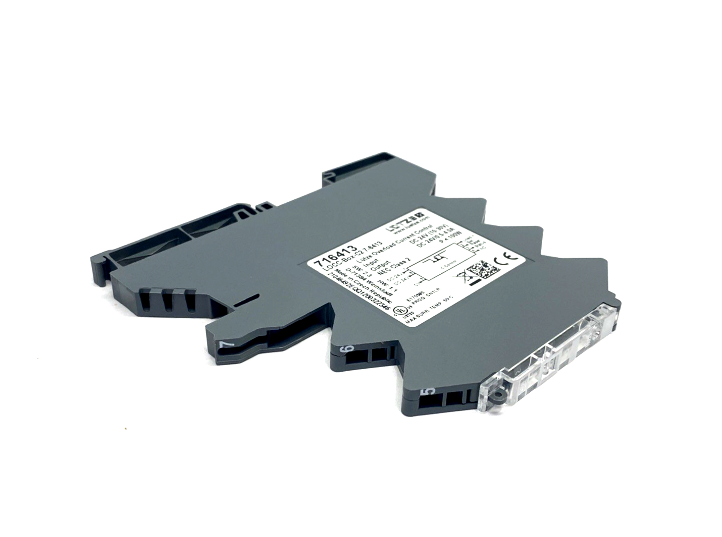 Lutze 716413 Load Monitoring Overload Current Control LOCC-Box-C2 7-6413 - New – Open box - Maverick Industrial Sales