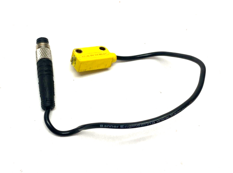 Banner Q12AB6FF30Q WORLD-BEAM Miniature Self-Contained Fixed-Field Sensor 72111 - Maverick Industrial Sales