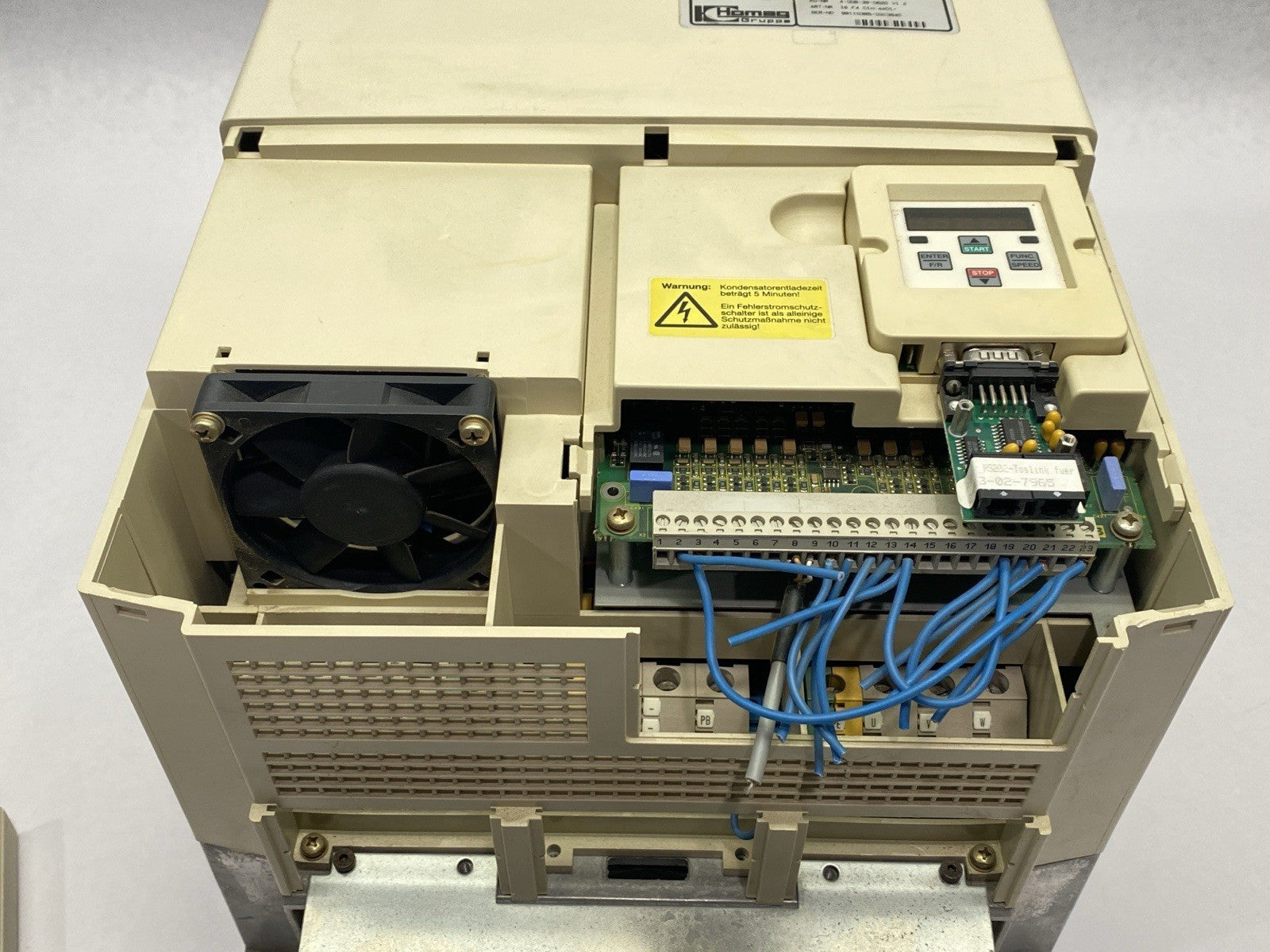 KEB Homag 4-008-39-0620 Combivert Frequency Converter 16.F4.C1H-4A01 - Maverick Industrial Sales