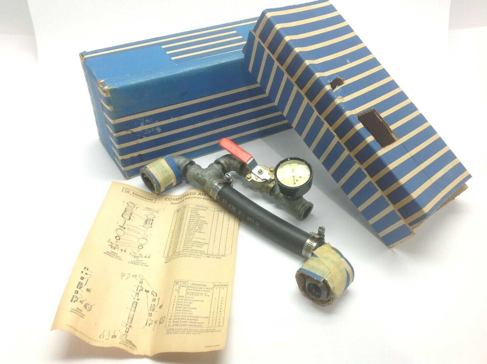 95992 | Vintage Breuer Venturi Tornado Vacuum Connector Double Unit - Used - Maverick Industrial Sales