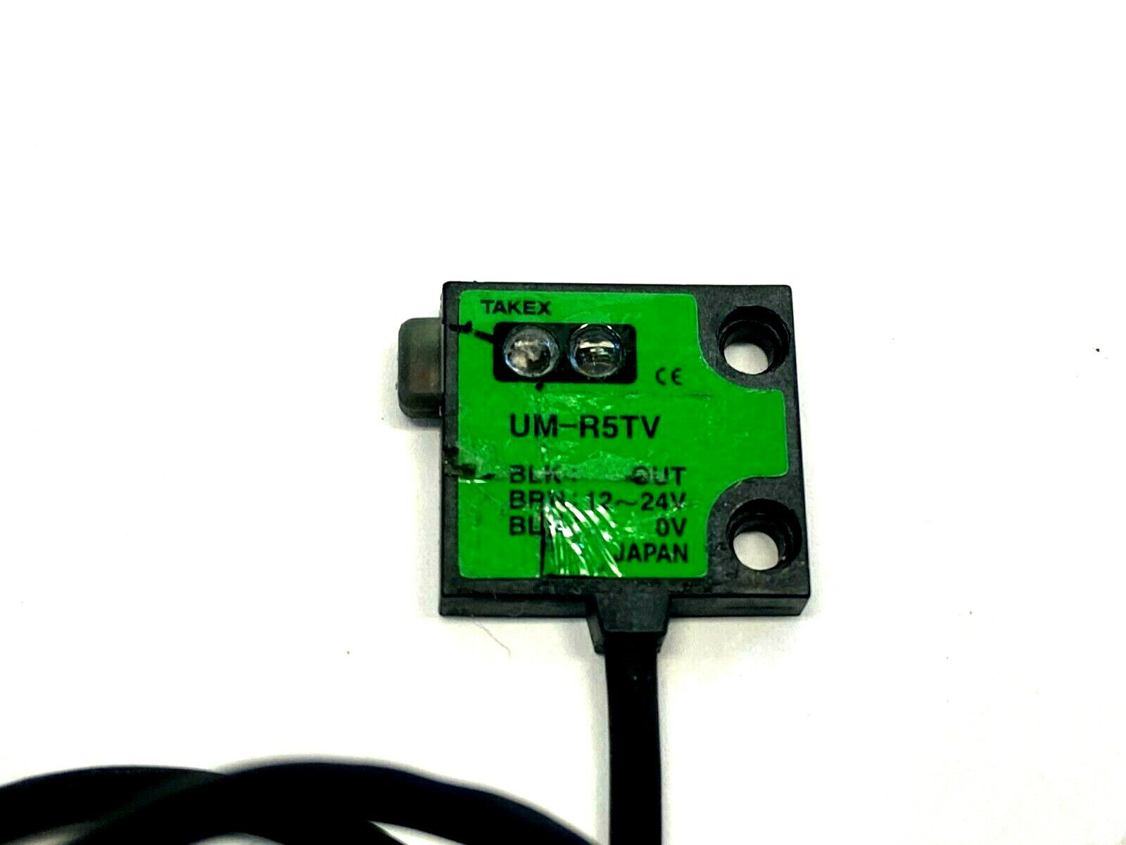 UM-R5TV | Takex Polarization Reflector Photoelectric Sensor - Used - Maverick Industrial Sales