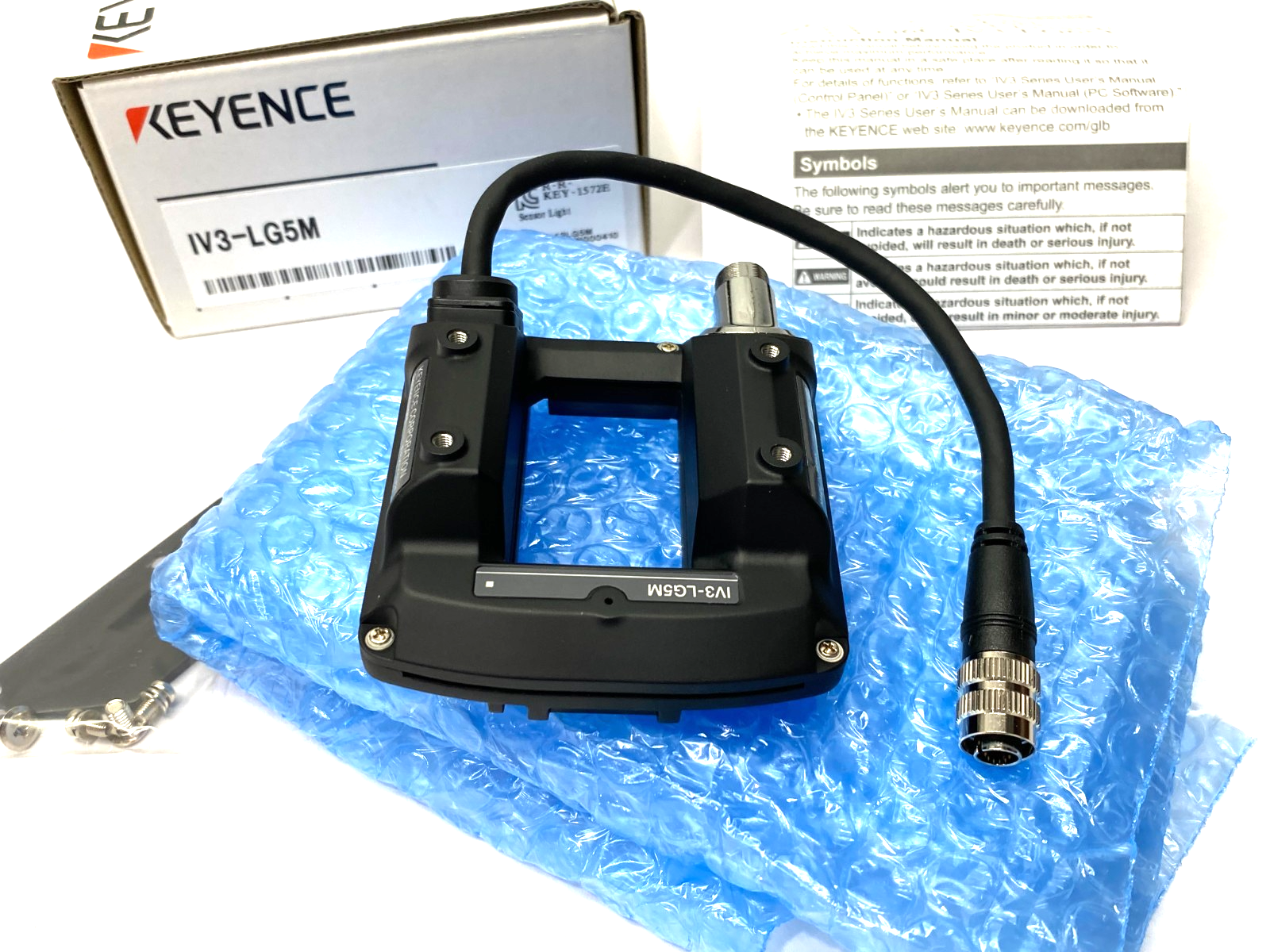 Keyence IV3-LG5M AI Imaging Illumination Unit for Compact Models - Maverick Industrial Sales