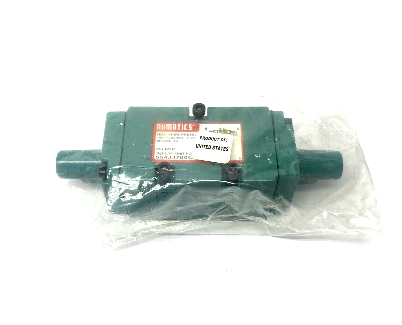554JJ700O000000 | Numatics Remote Pilot Air Control Valve, 4-Way, 2-Position - New - Maverick Industrial Sales