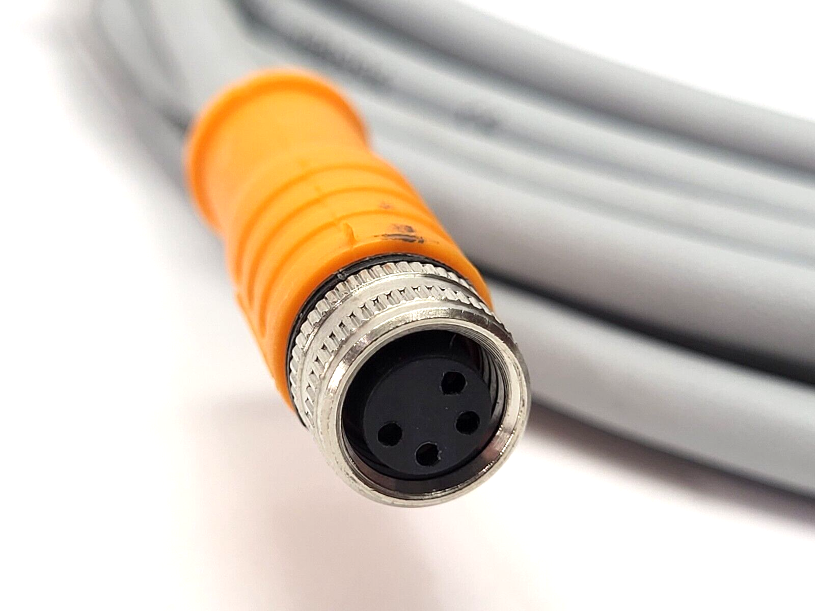 8019224/80396, Lif9YHC11YH | Escha 8019224/80396 4-Pin Single-Ended Cordset Lif9YHC11YH- New – Open box - Maverick Industrial Sales