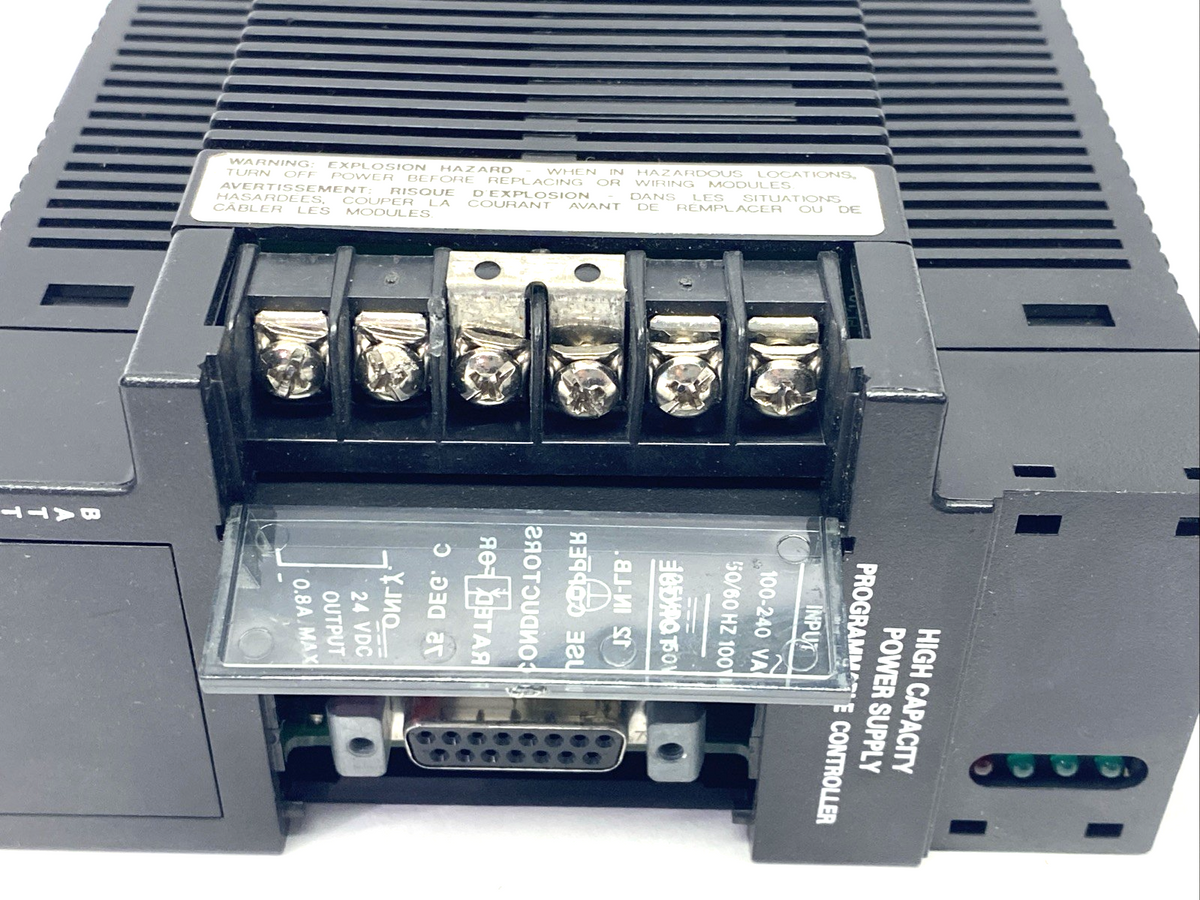 GE Fanuc IC693PWR330D High Cap. PLC Power Supply 100-240VAC/125VDC 24VDC 0.8A - Maverick Industrial Sales