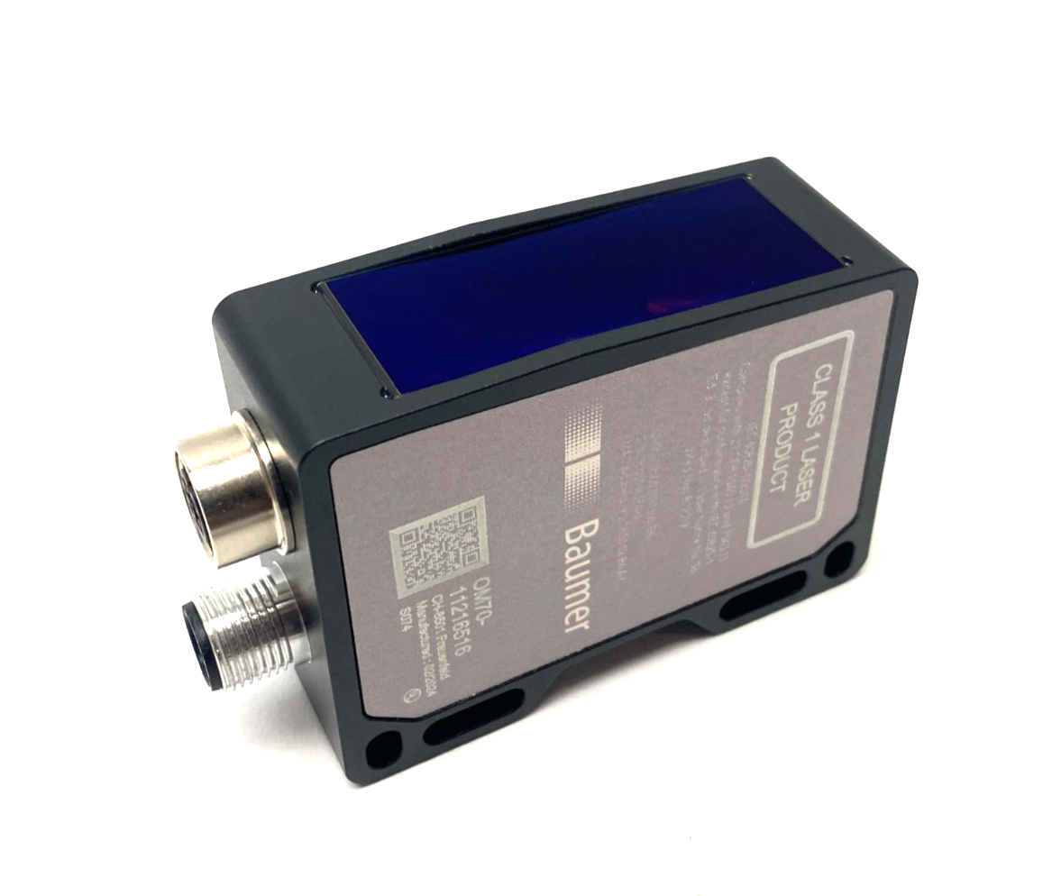 Baumer OM70-L1000.HH1000.EK High Performance Distance Laser Sensor 11216516 - Maverick Industrial Sales